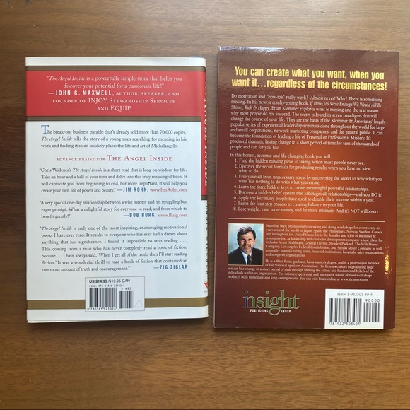 Angel Inside and Brian Klemmer book - Picture 2 of 3